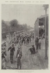 トランスバール戦争、最前線のシーン